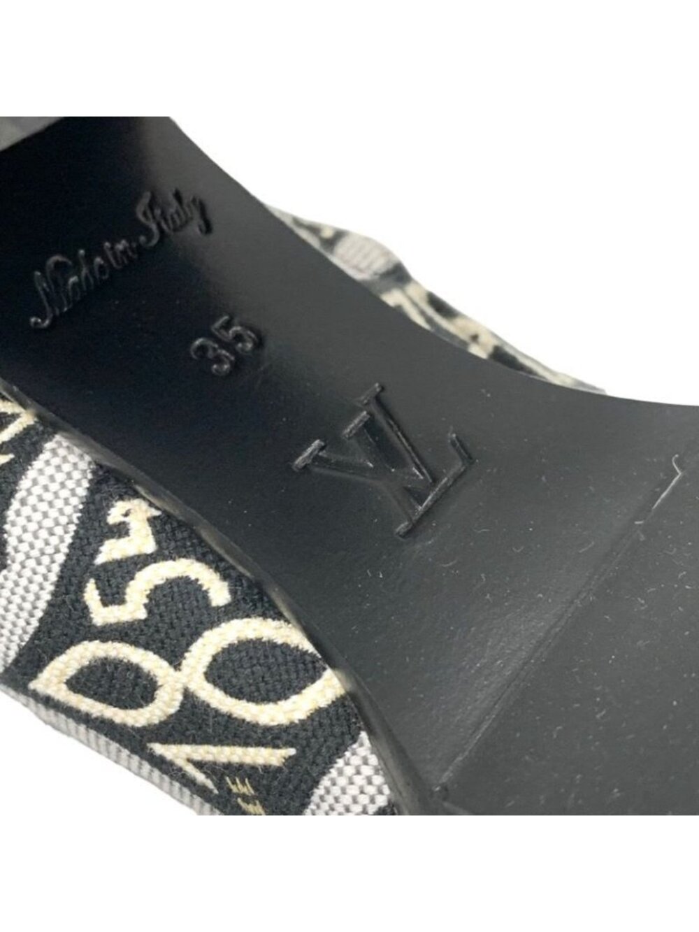 Louis Vuitton Star Trail Line Boots Short Shoes Leather Canvas Black - Picture 8 of 9